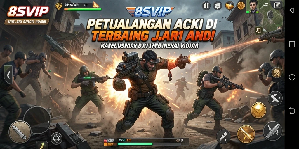 Gameplay seru dan intens yang ditawarkan oleh 8SVIP.