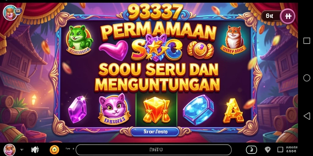 Tampilan menarik dari gameplay Slot 93337 yang mengasyikkan.