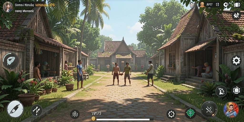 Tampilan gameplay seru dalam API77 dengan simulasi interaktif.