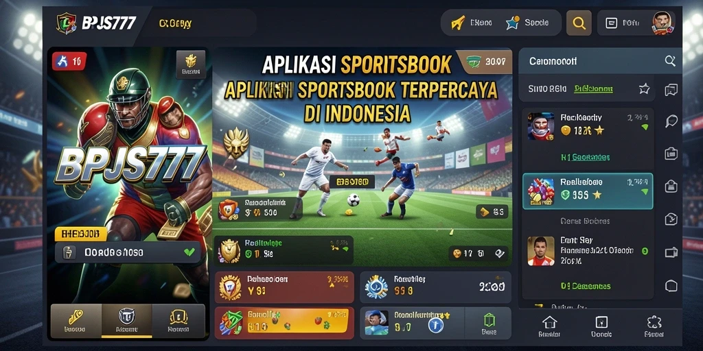 Tampilan screenshot BPJS777 yang menunjukkan fitur taruhan olahraga.