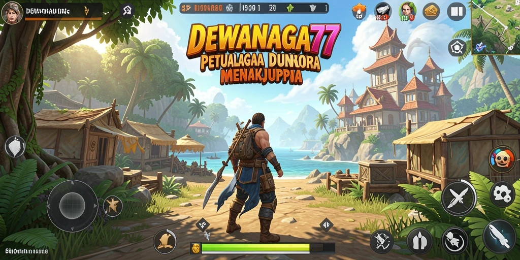 Tampilan gameplay DEWANAGA77 yang menakjubkan dalam dunia terbuka.