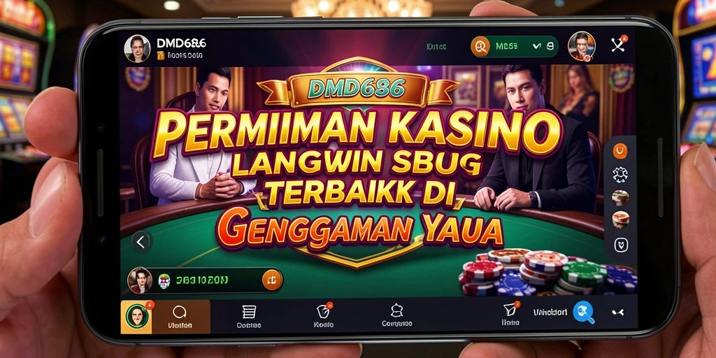Tampilan gameplay DMD686 yang seru dan interaktif dalam live casino.
