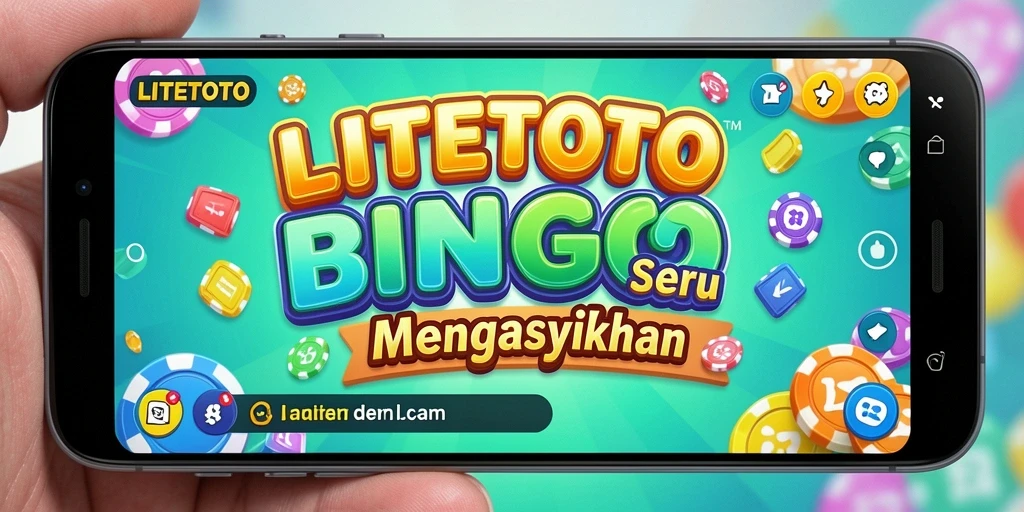 Tampilan utama gameplay Bingo LITETOTO yang seru dan interaktif.
