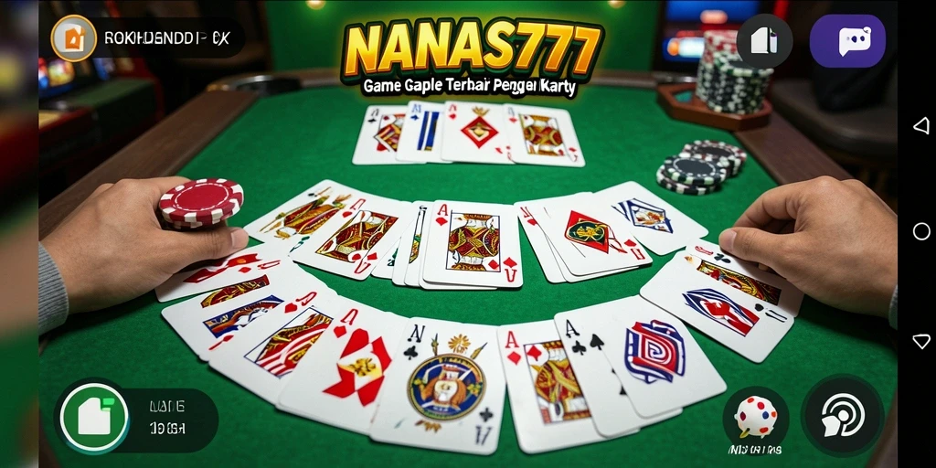 Tampilan gameplay seru dan interaktif dari NANAS777.