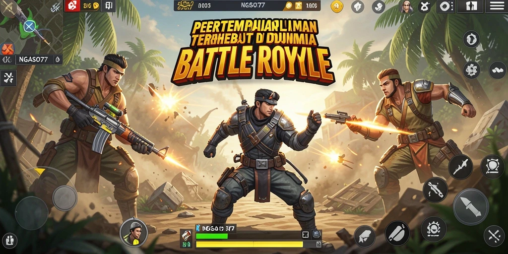 Tangkapan layar dari gameplay seru NGASO77 yang menegangkan.