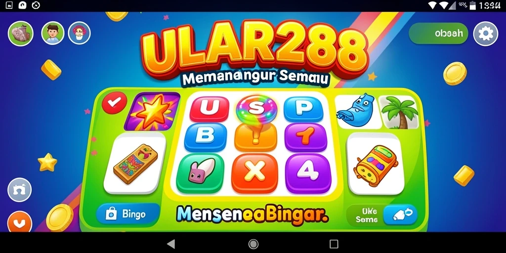 Tampilan gameplay Bingo seru dan interaktif di ULAR288.